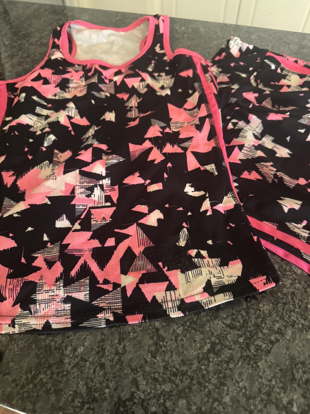 Girls' Athletic Tank Top & Leggings Set - photo 3