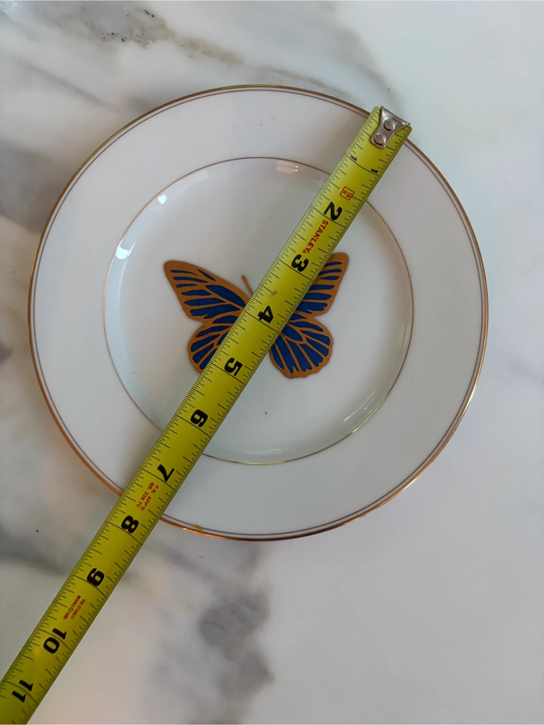 “Golden Butterfly" Plate - photo 3