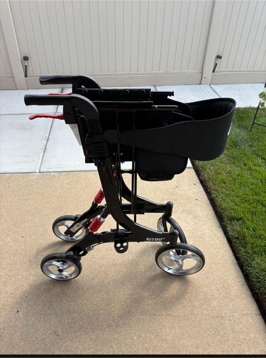 Drive Nitro Elite Rollator Walker - Black - photo 5