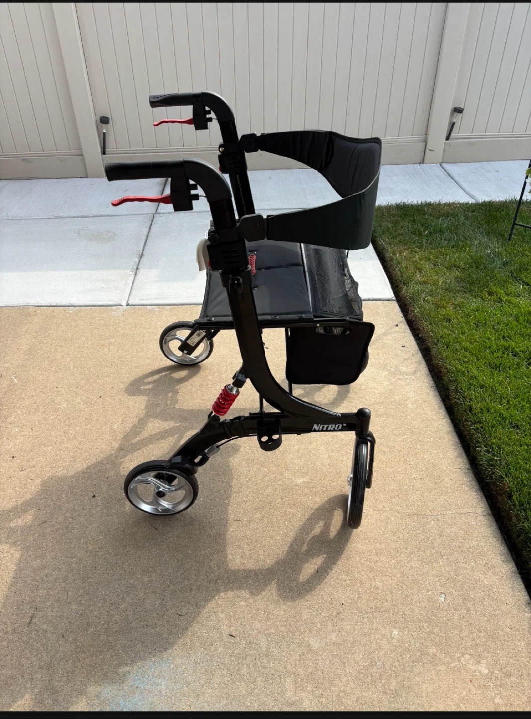 Drive Nitro Elite Rollator Walker - Black - photo 3