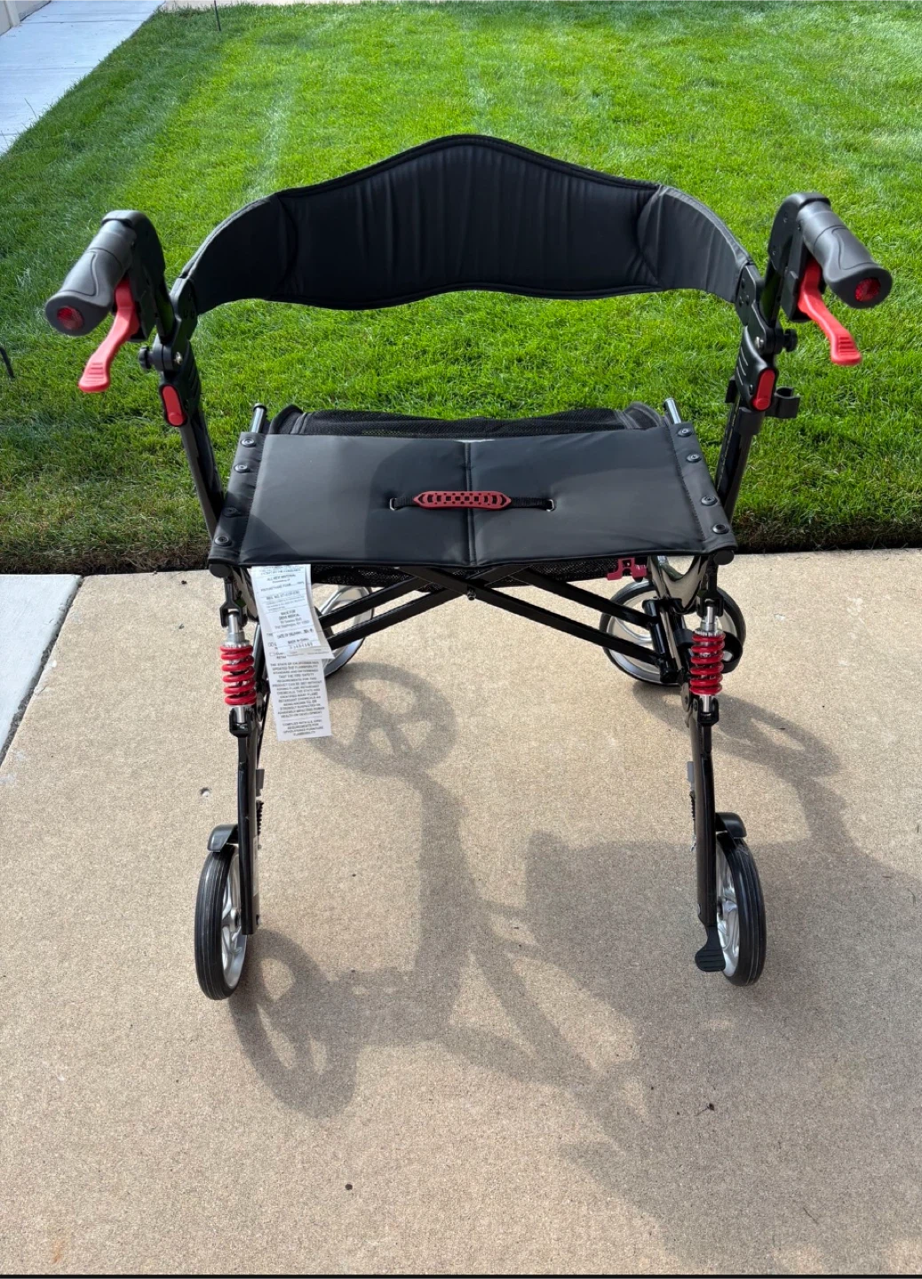 Drive Nitro Elite Rollator Walker - Black