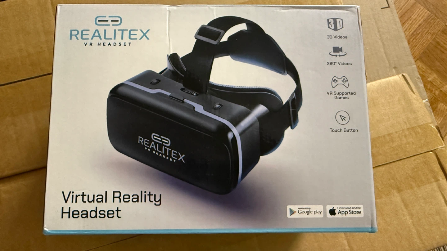 REALITEX Virtual Reality Headset
