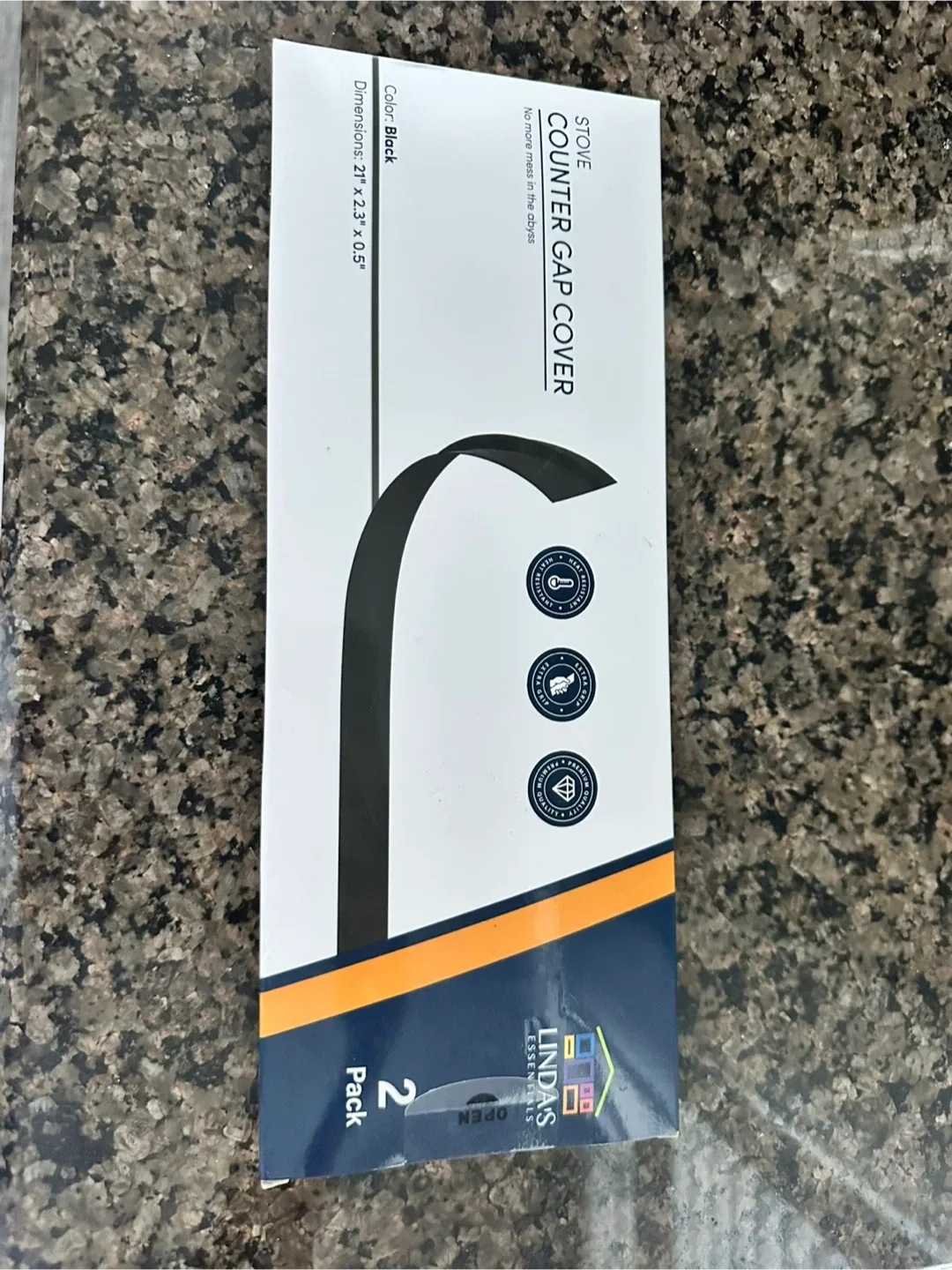 Linda's Essentials Stove Counter Gap Cover - 2 Pack image indicator(3)