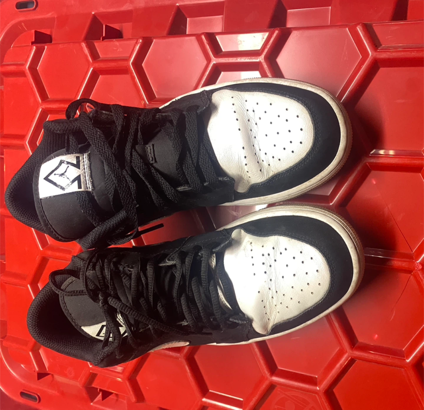 Nike Air Jordan 1 Low Black/White, US 9