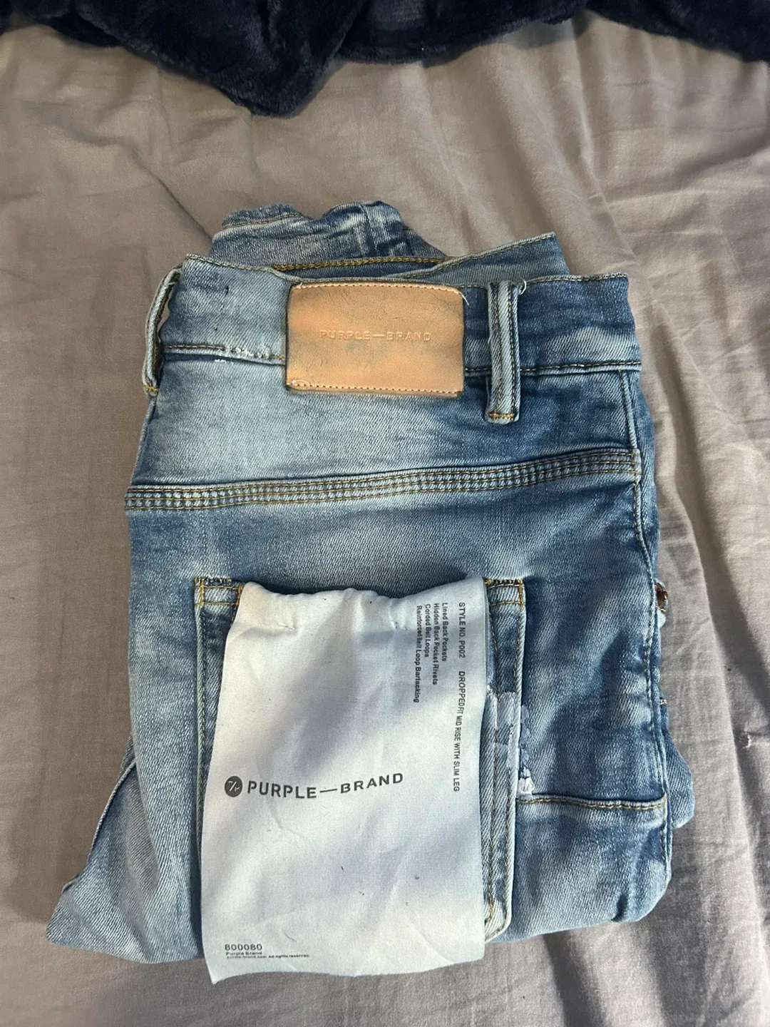 Purple Brand Distressed Denim Jeans - Size 30 image indicator(4)