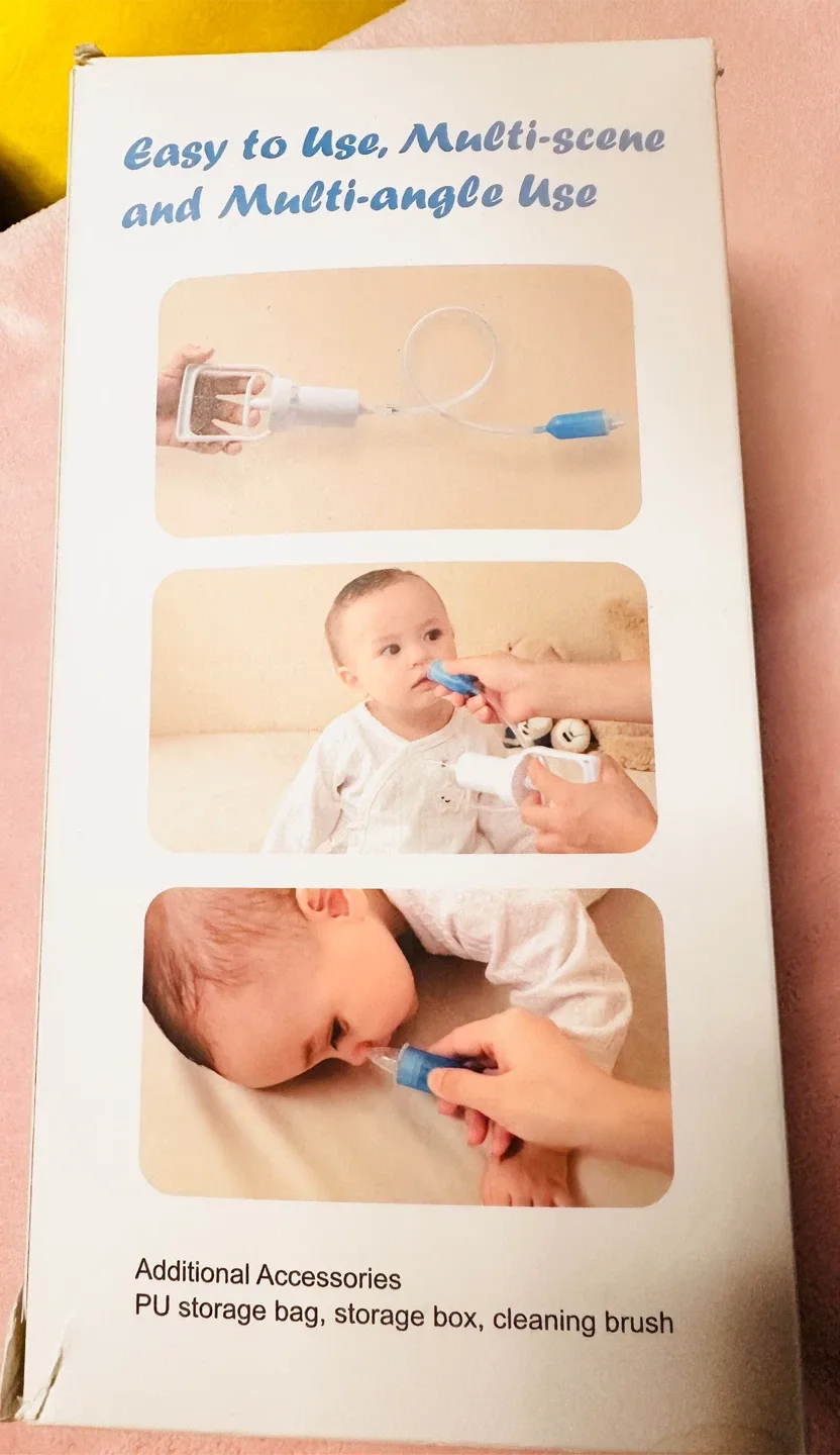 Yiupea Baby Nasal Aspirator & Cleaner image indicator(4)