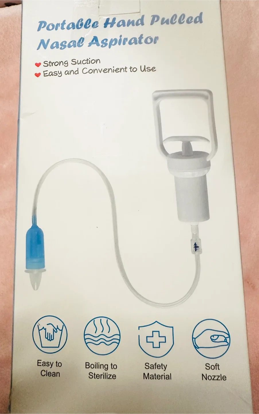 Yiupea Baby Nasal Aspirator & Cleaner image indicator(3)