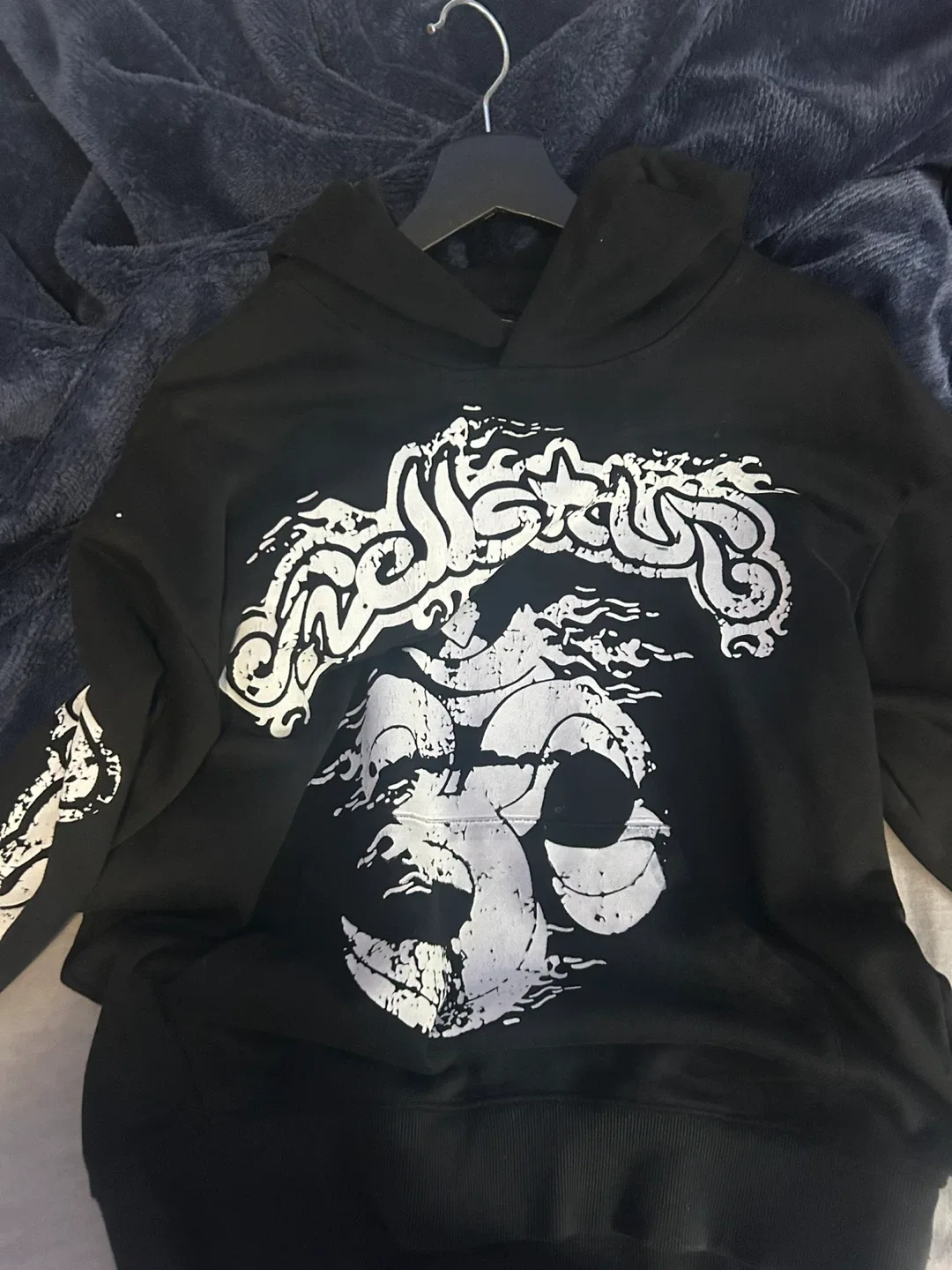 Hellstar Black Hoodie Size S image indicator(2)