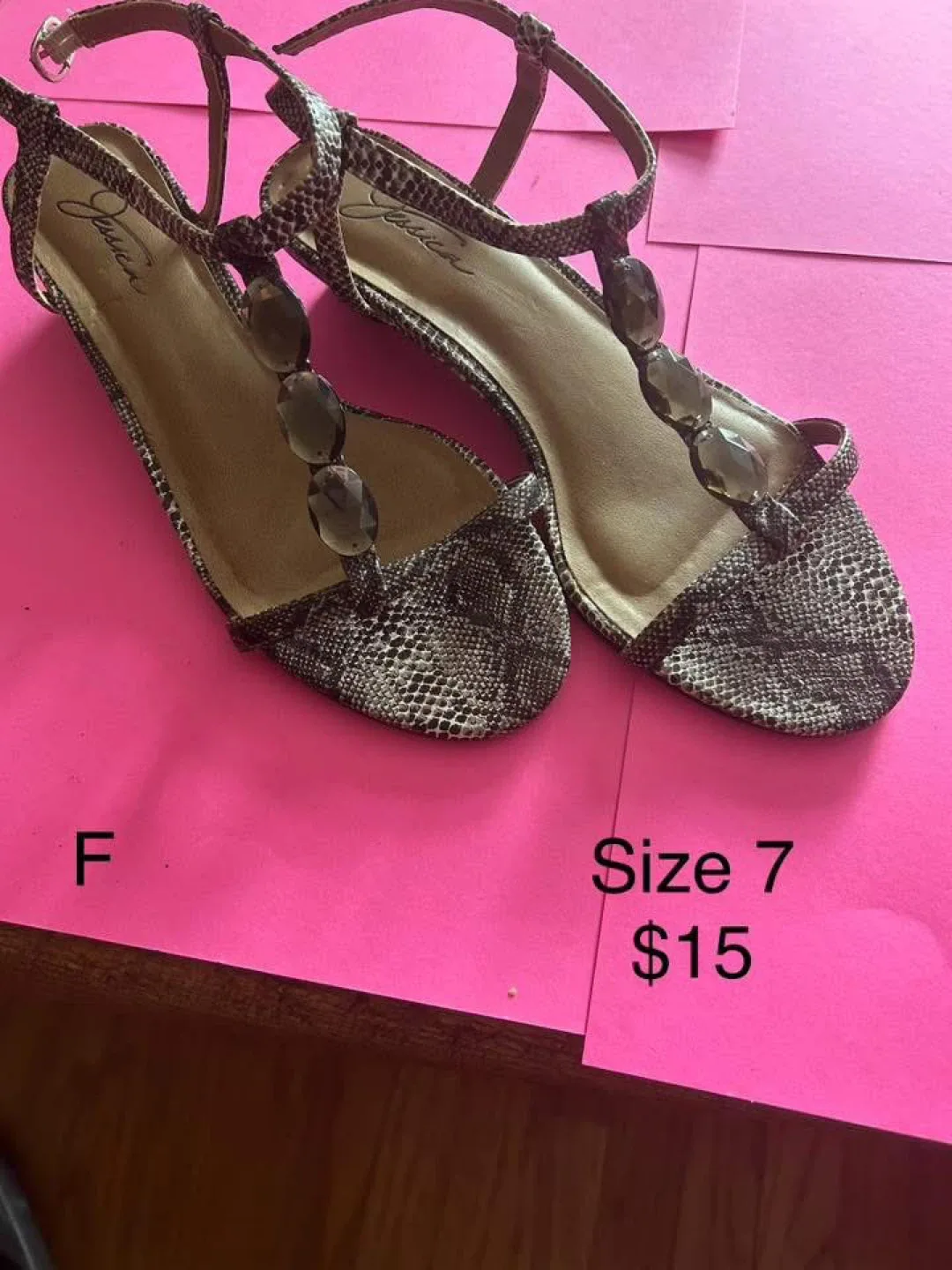 Jessica Simpson Sandals - Size 7 thumbnail