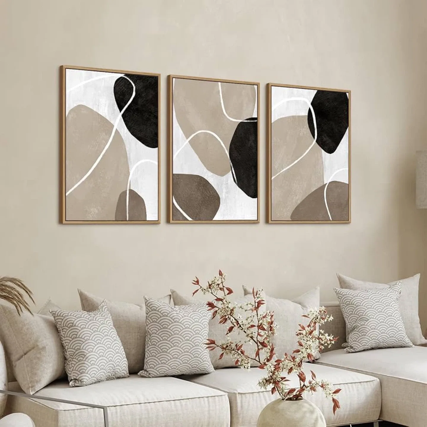3 Piece Framed Canvas Wall Art thumbnail