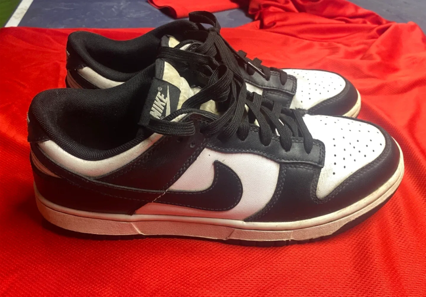 Nike Dunk Low Black & White Shoes image indicator(3)