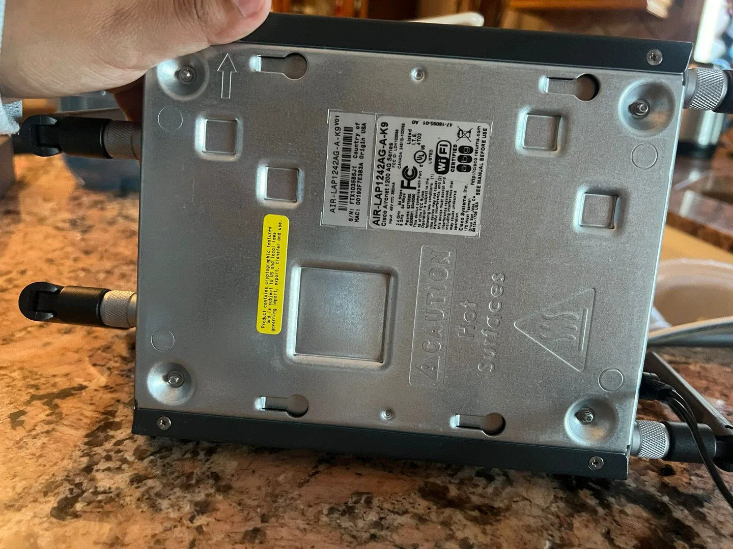 Cisco Aironet 1242AG Wireless Access Point image indicator(2)