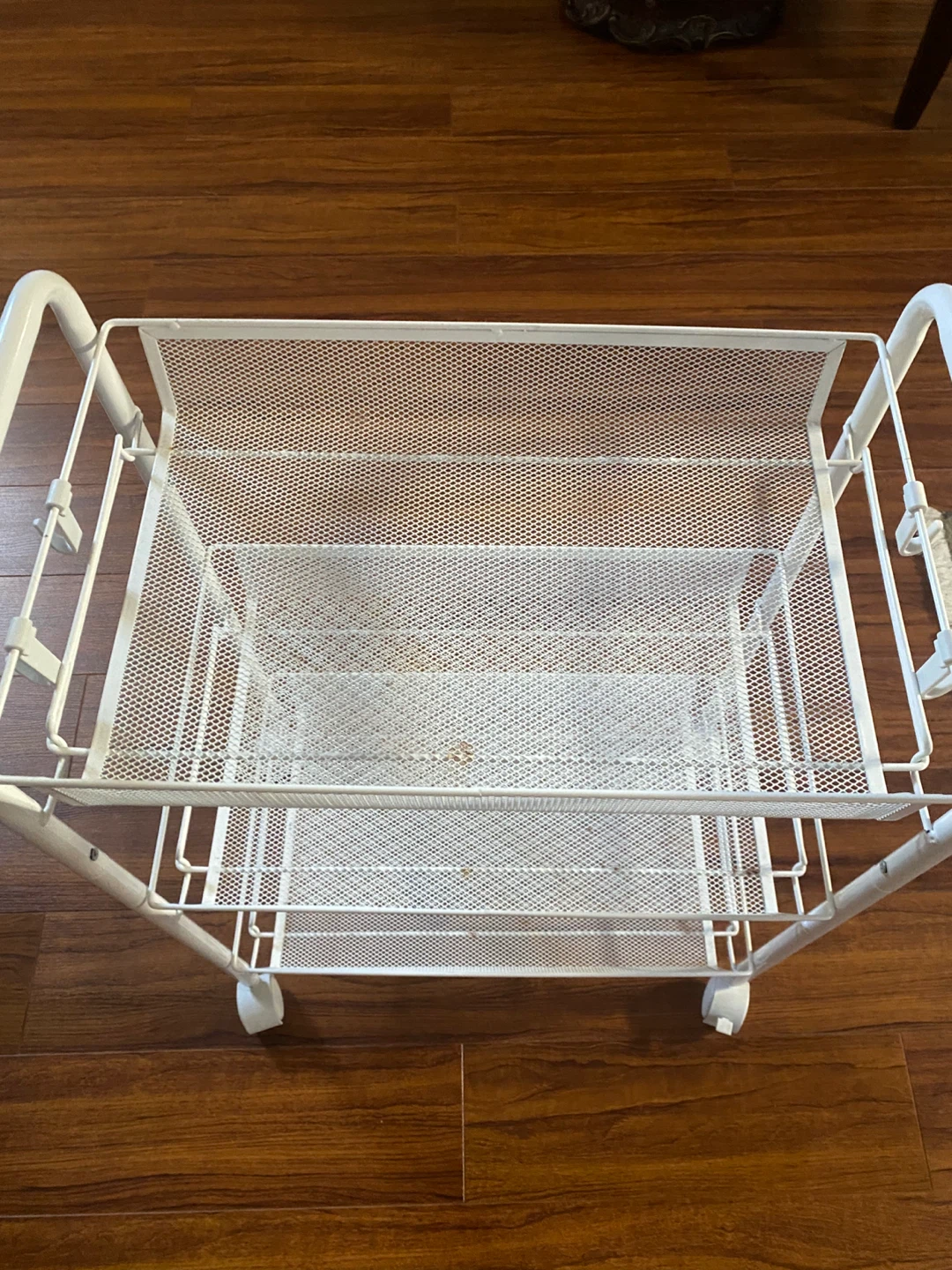 White Rolling Cart - photo 2