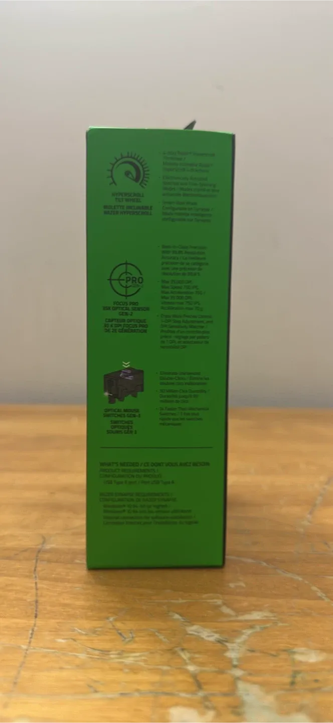 Razer Basilisk V3 35K Ergonomic Gaming Mouse - NEW image indicator(2)