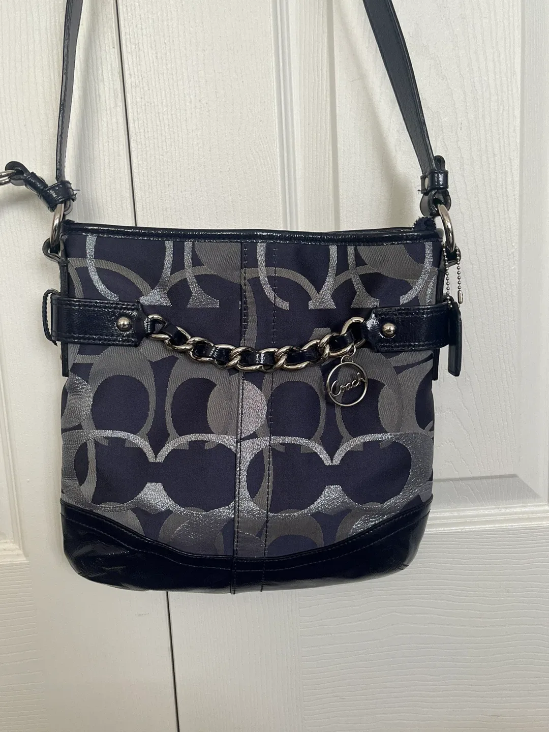 Coach Vintage Navy blue Shoulder and crossbody Bag thumbnail