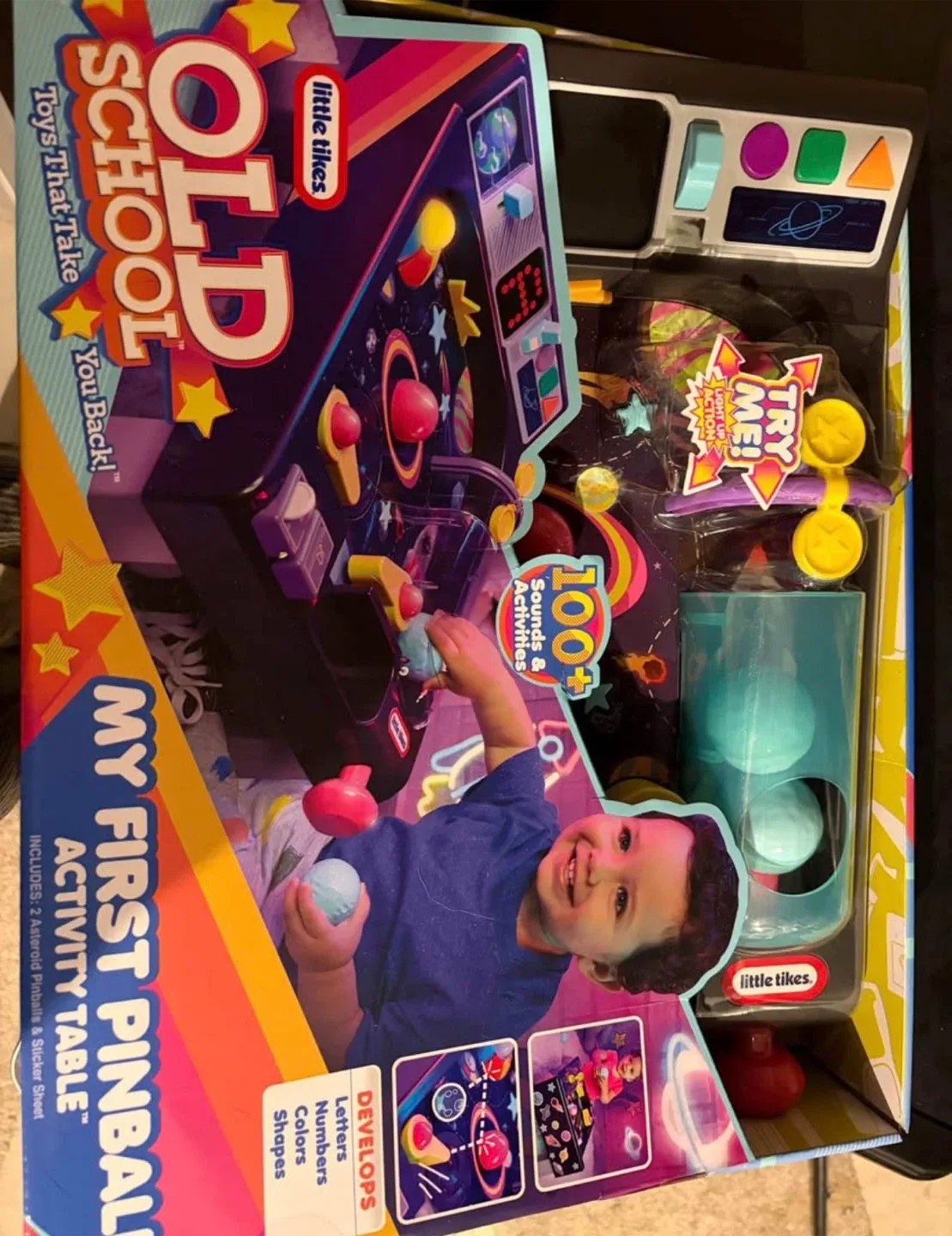 Little Tikes Old School My First Pinball Activity Table thumbnail