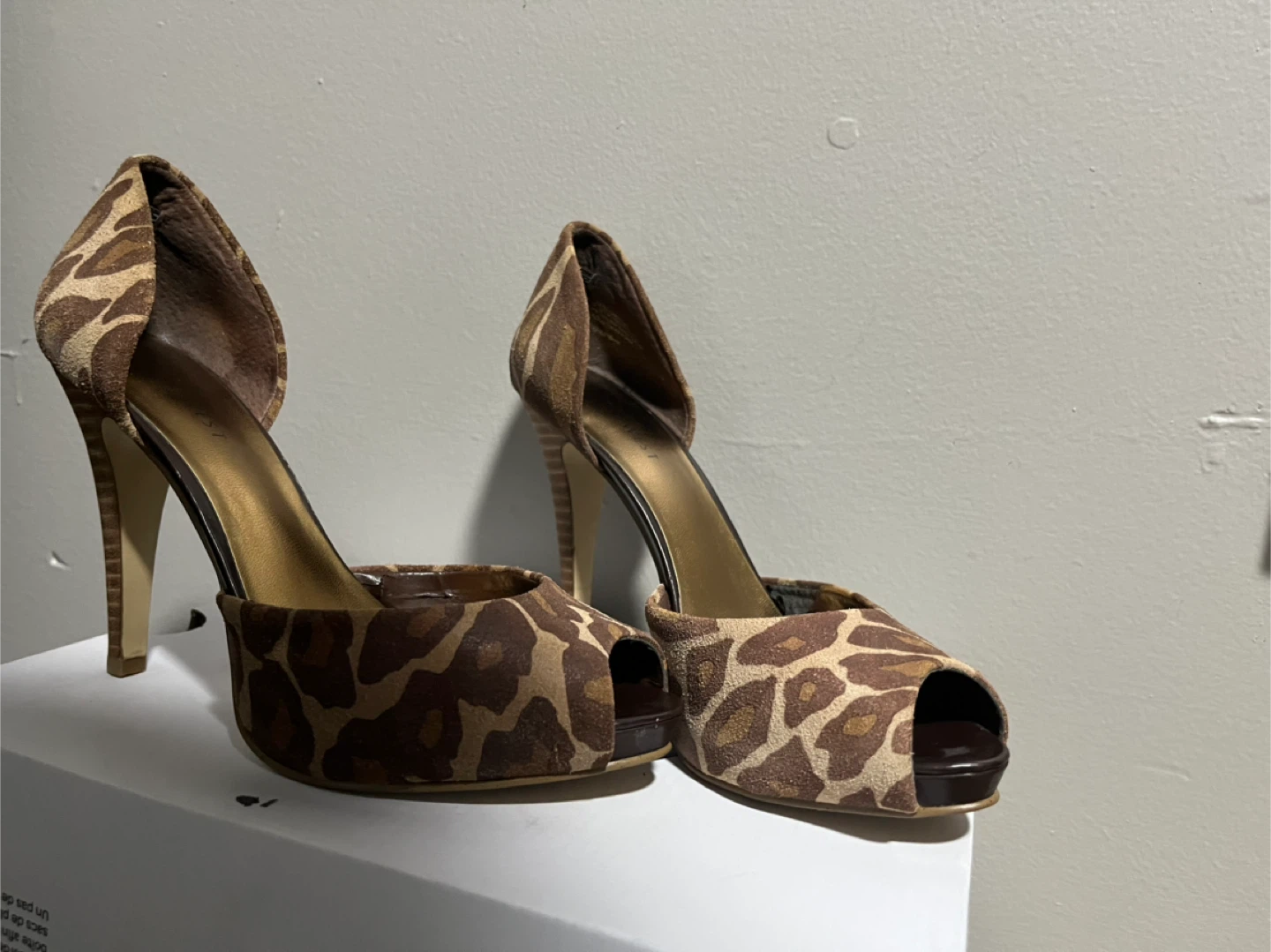 Aldo Animal Print Heels - Size 9