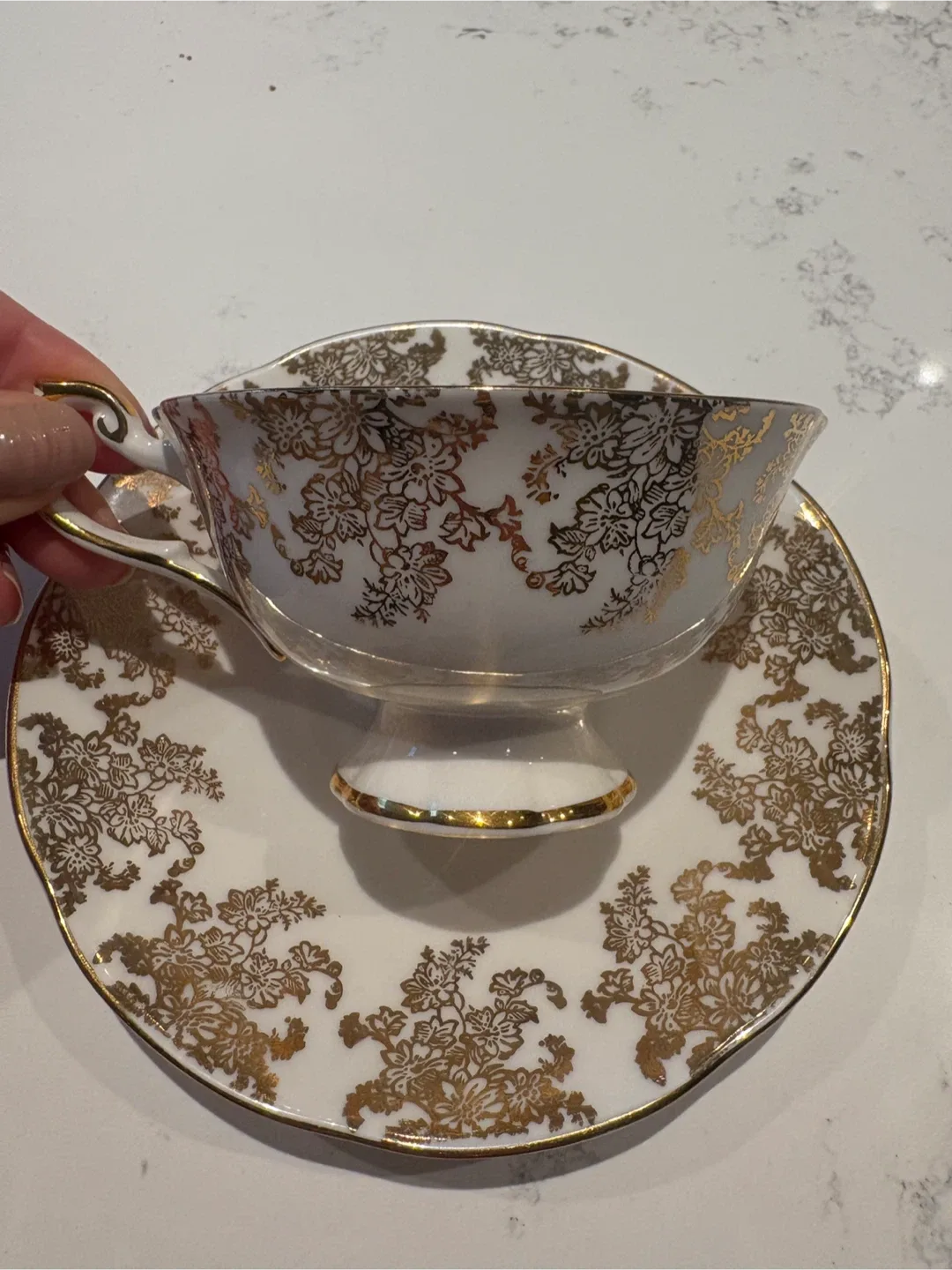 Queen's Rosina Fine Bone China Teacup & Saucer image indicator(2)