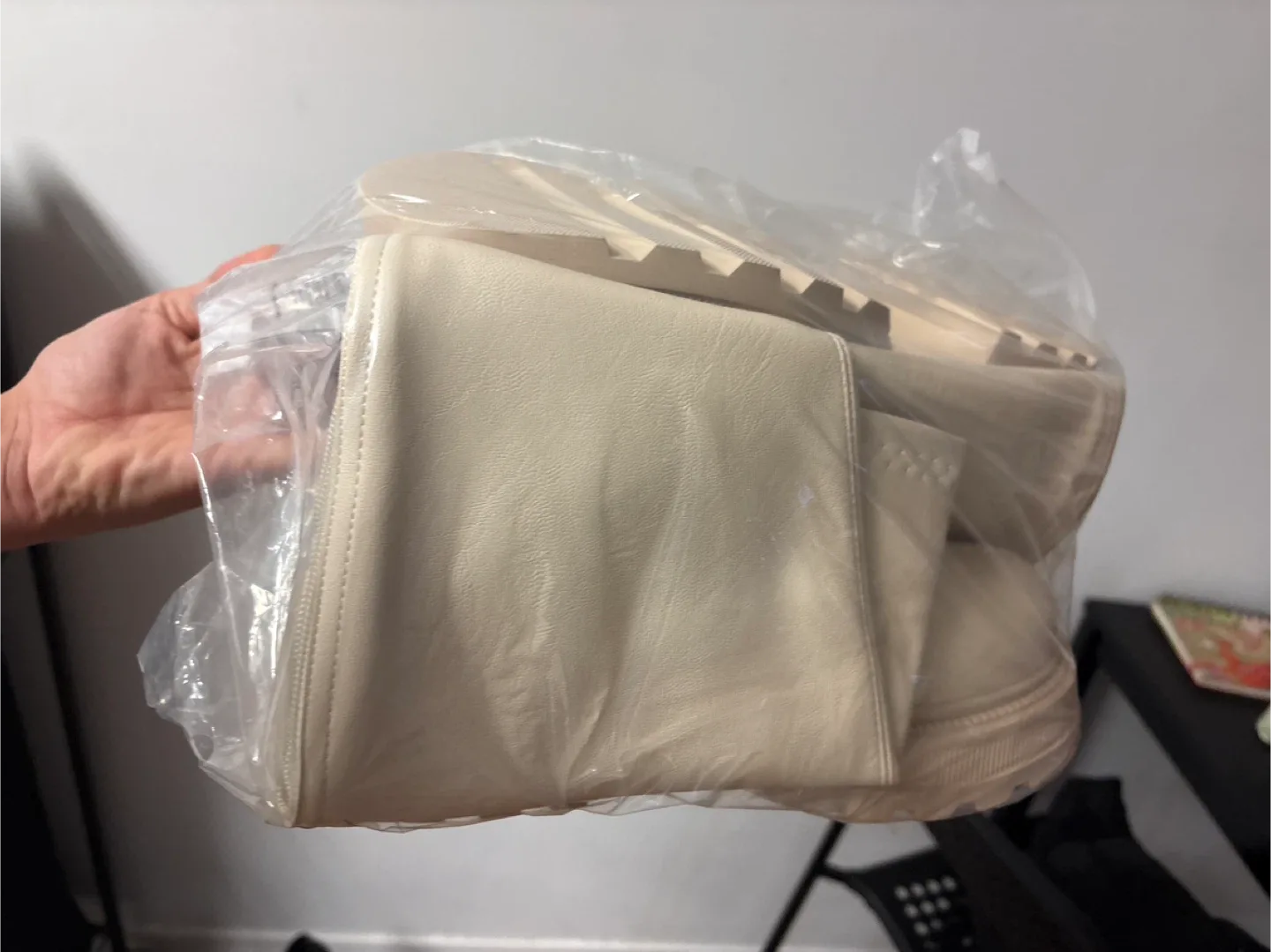 Black Knee High Platform Boots - Size 40 image indicator(4)