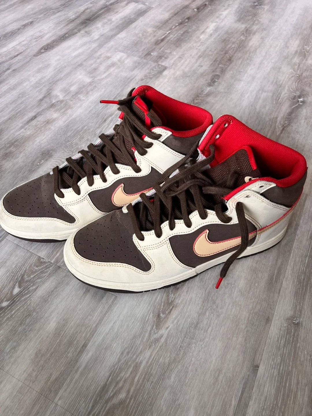 Nike Dunk High Chocolate Sneakers US 11 thumbnail