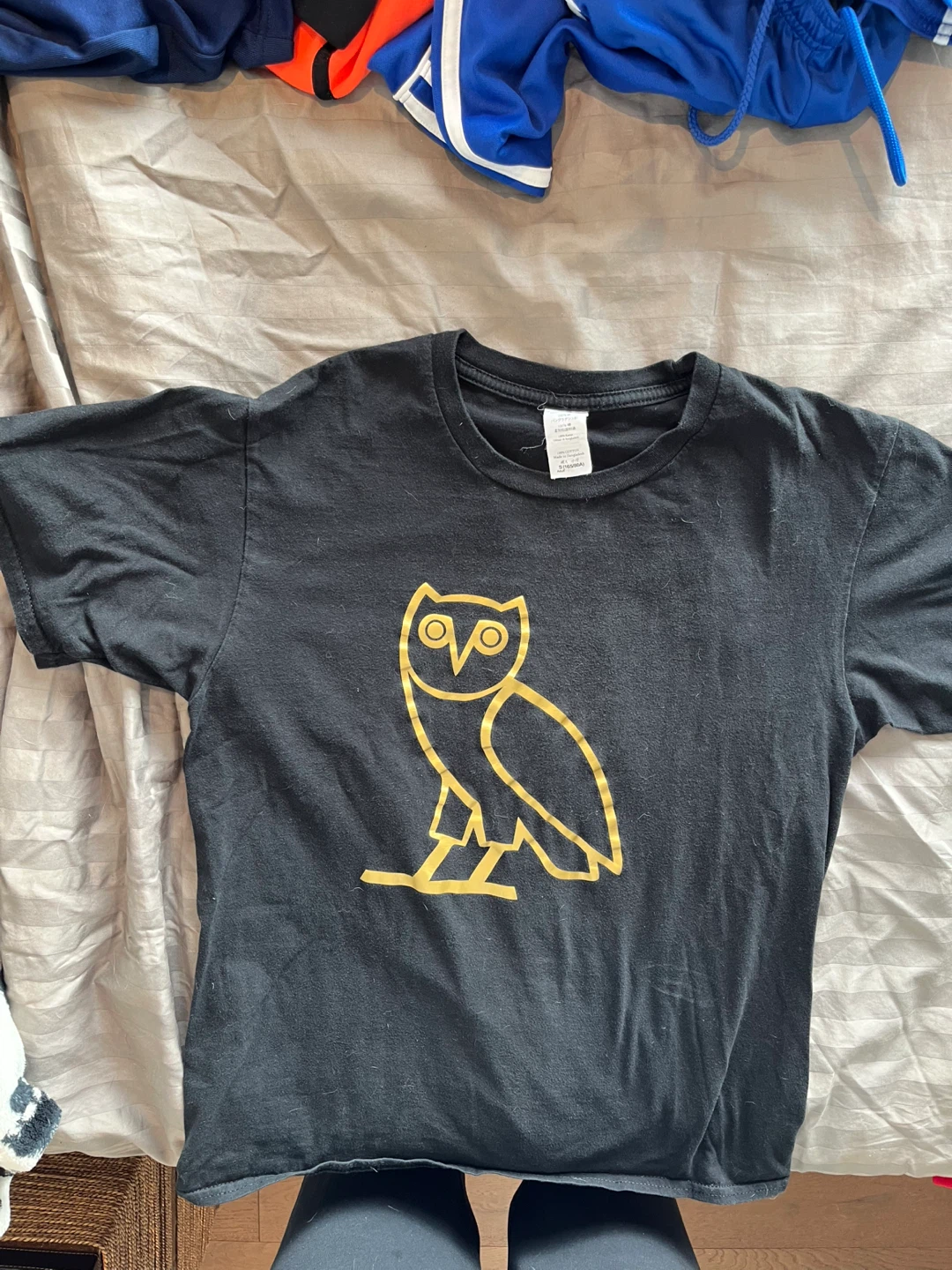 OVO Owl Black T-Shirt adult S
