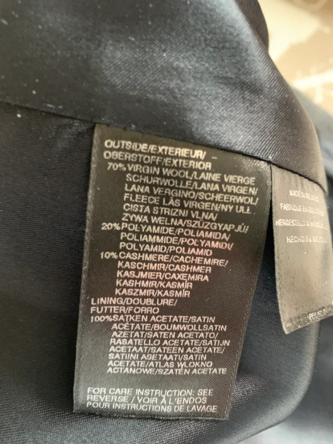 Mexx wool pea coat image indicator(4)