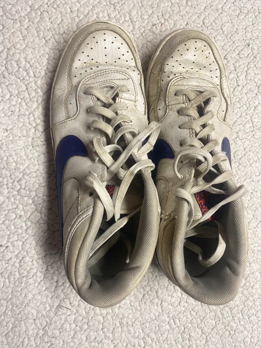 Nike Court Vision Low Sneakers Sz 9 image indicator(2)