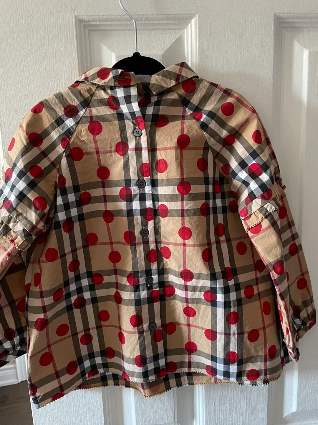 Burberry Children's Plaid Shirt Size 4Y image indicator(2)