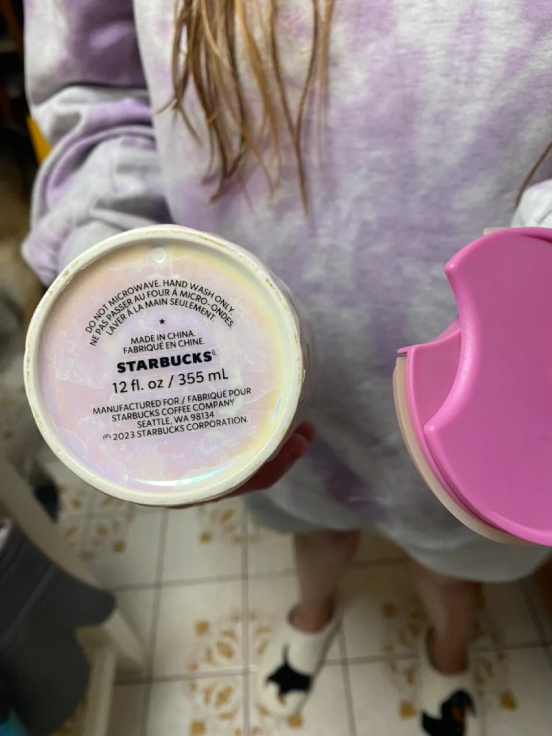 STARBUCKS CERAMIC HOT DRINK TRAVELER image indicator(2)