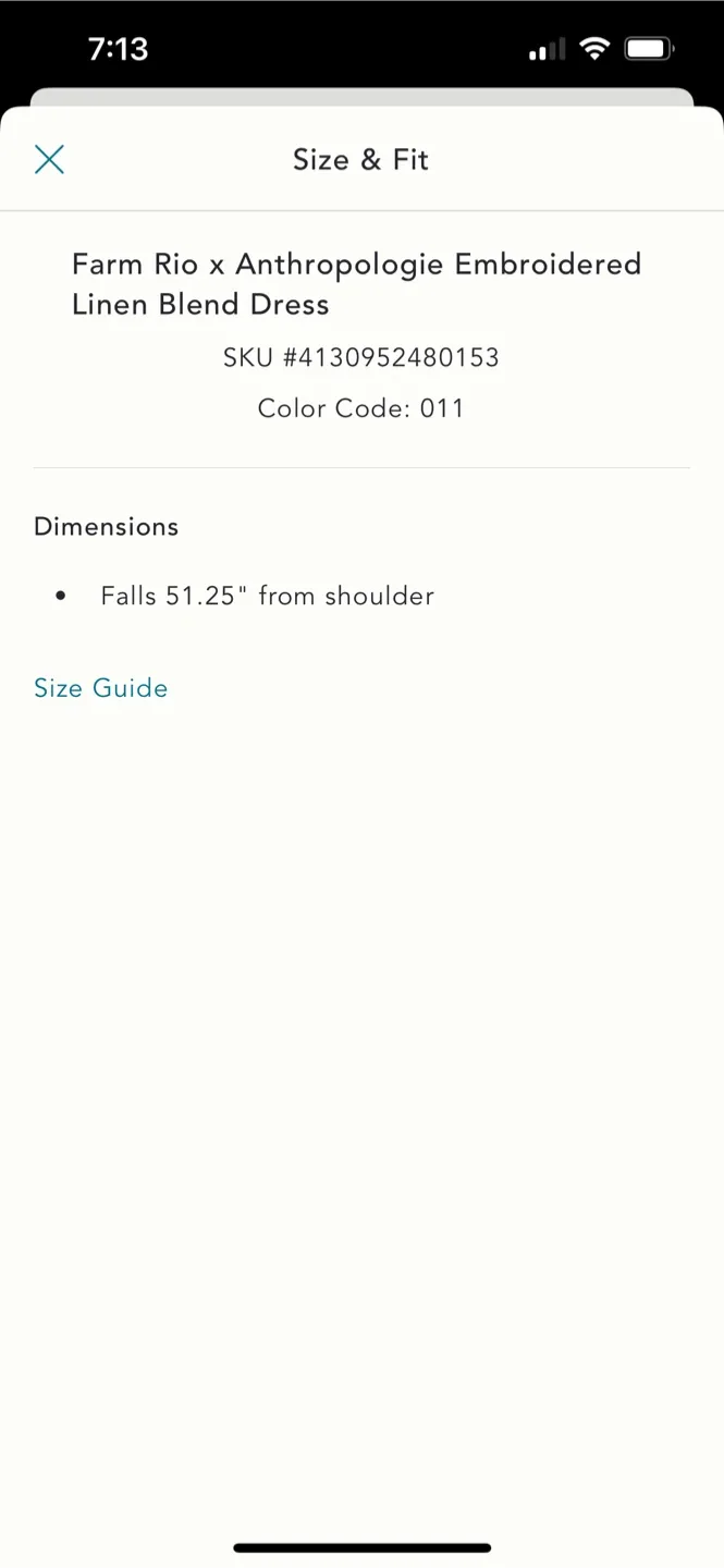 BNWT Farm Rio Embroidered Linen Blend Dress S image indicator(7)