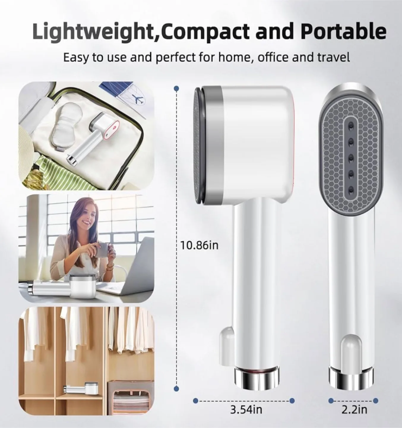 Handheld Clothes Steamer for Various Fabrics image indicator(7)