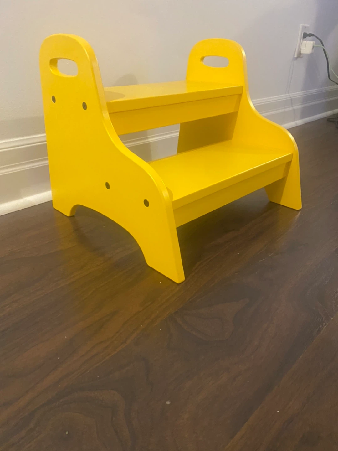 Yellow Kids Step Stool - photo 2