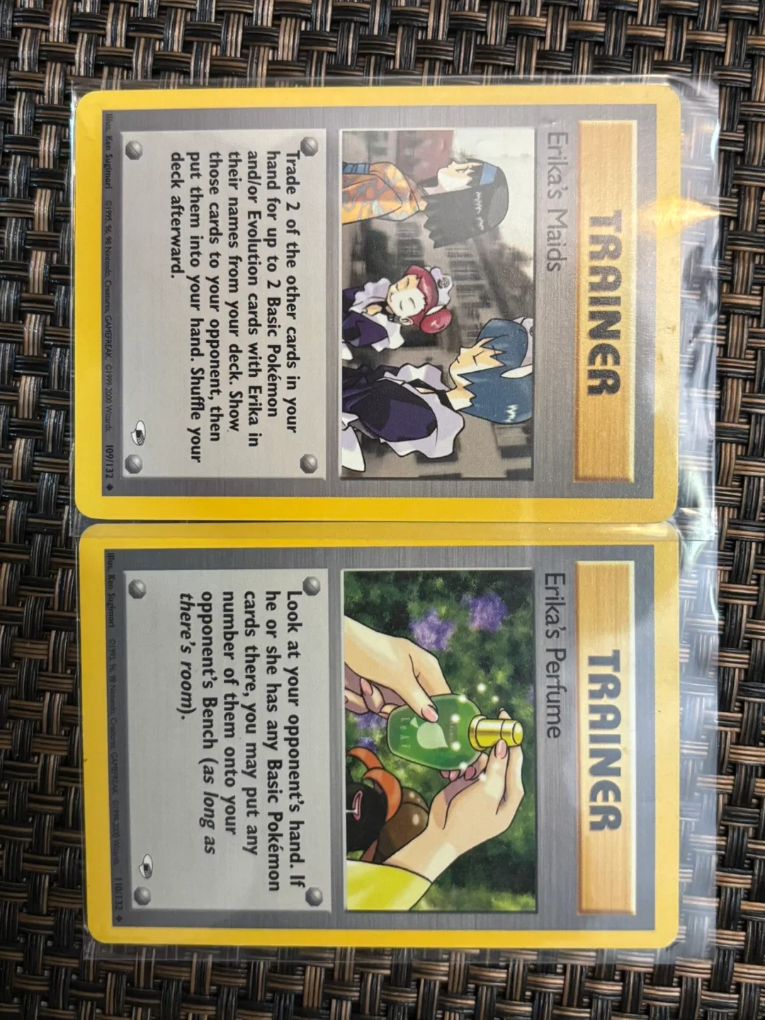 Erika’s Maids and Perfume vintage Pokemon cards thumbnail