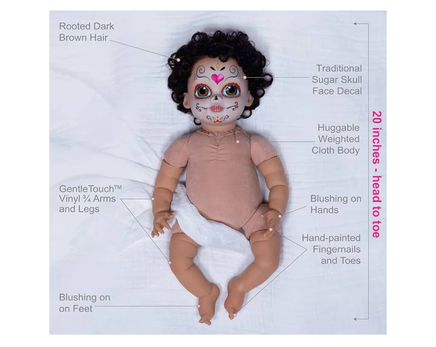 Paradise Galleries Azuquita Reborn Baby Doll image indicator(3)