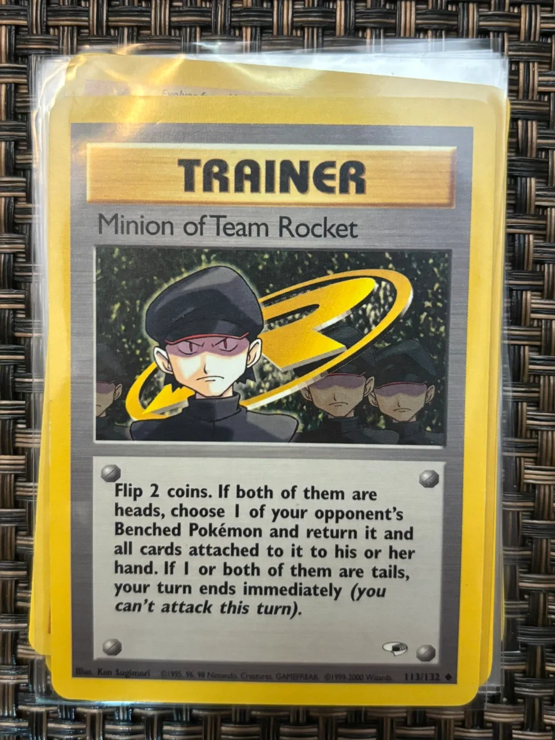 Minion of Team Rocket vintage Pokemon card thumbnail