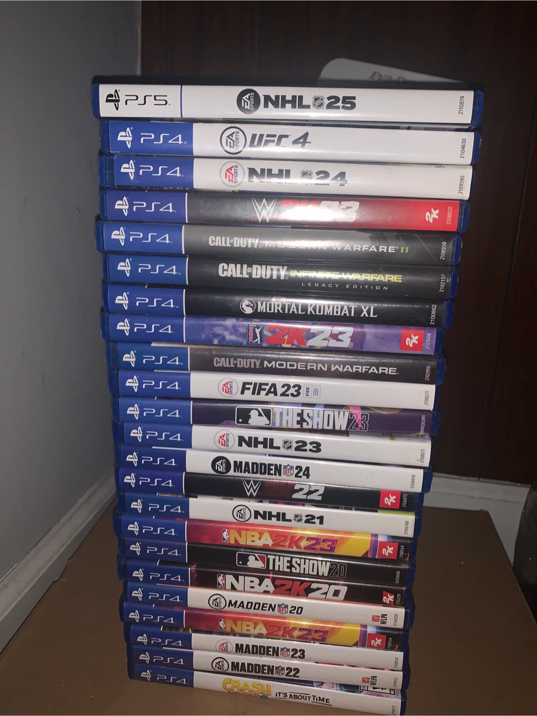 PS4/PS5 Game Lot: NHL, Call of Duty, NBA 2K & More!