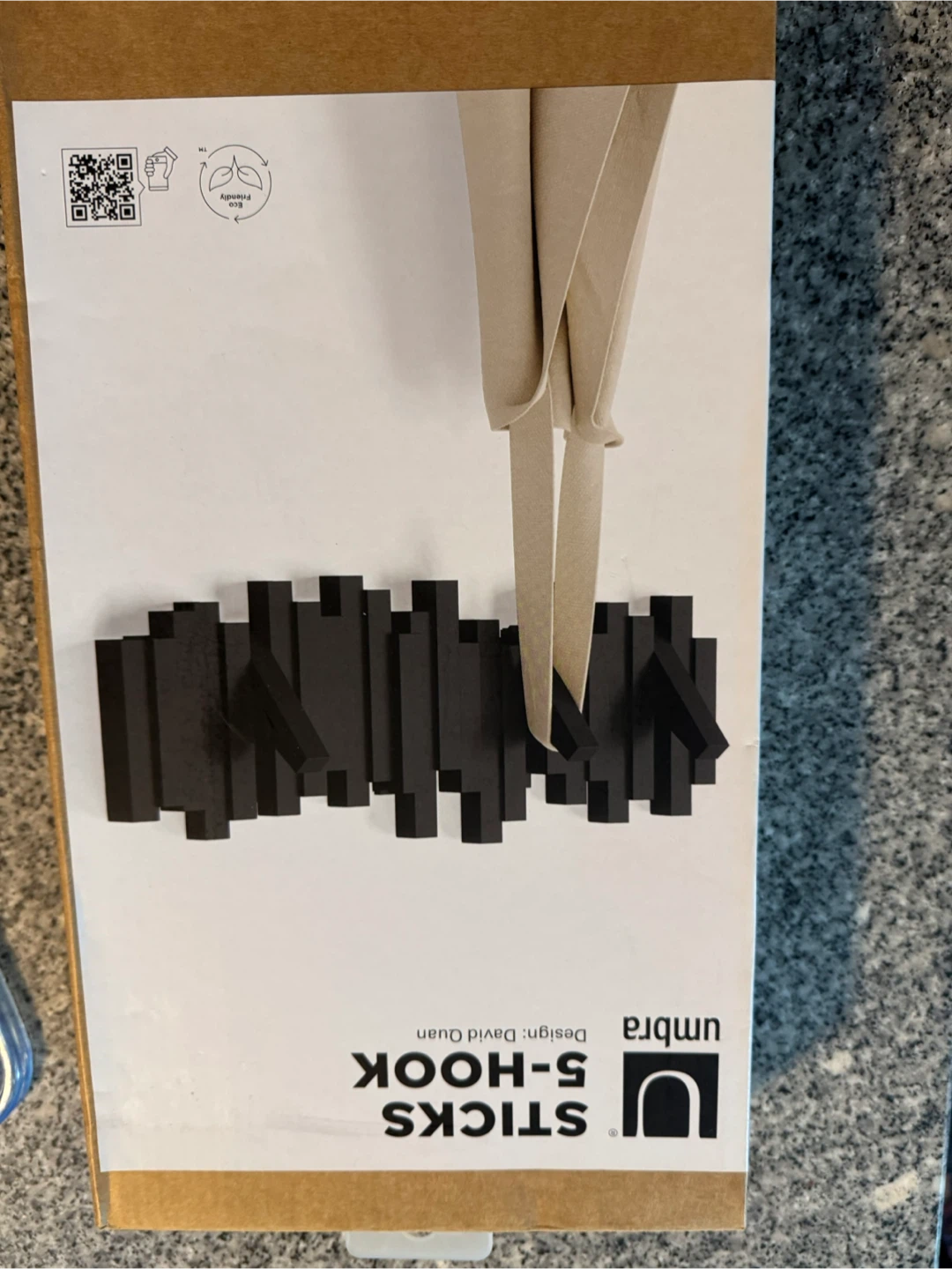 Umbra Sticks 5-Hook - Black - photo 2