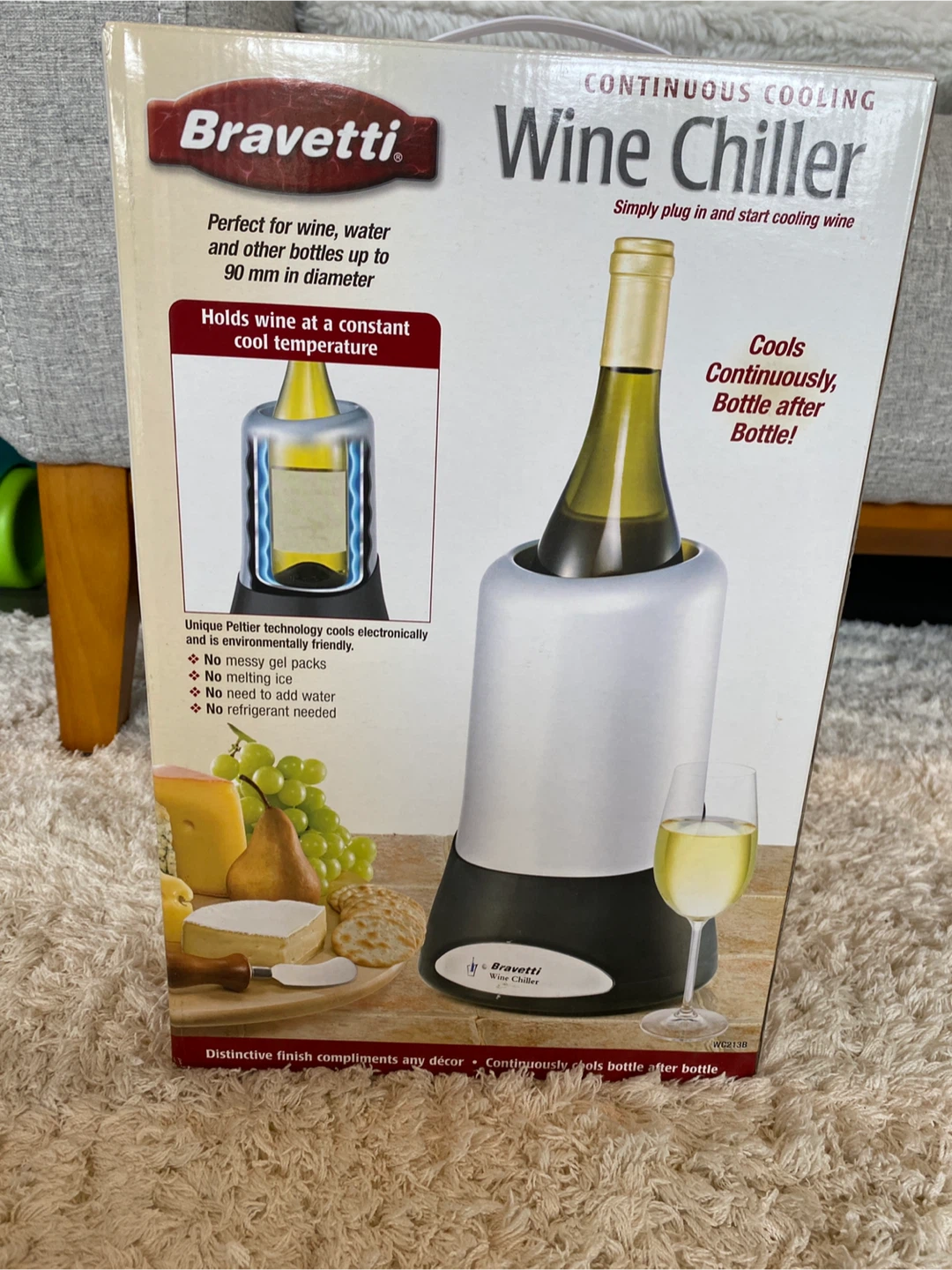 Bravetti Continuous Cooling Wine Chiller