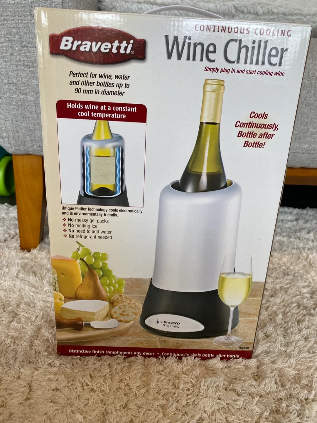 Bravetti Continuous Cooling Wine Chiller thumbnail