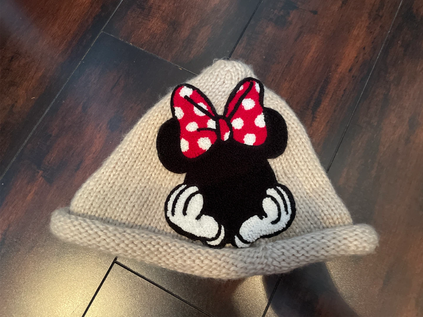 Minnie Mouse Knit Beanie