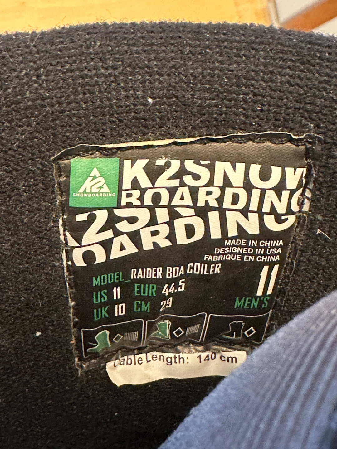 K2 Raider BOA Snowboard Boots - Size 11 Men’s - photo 5