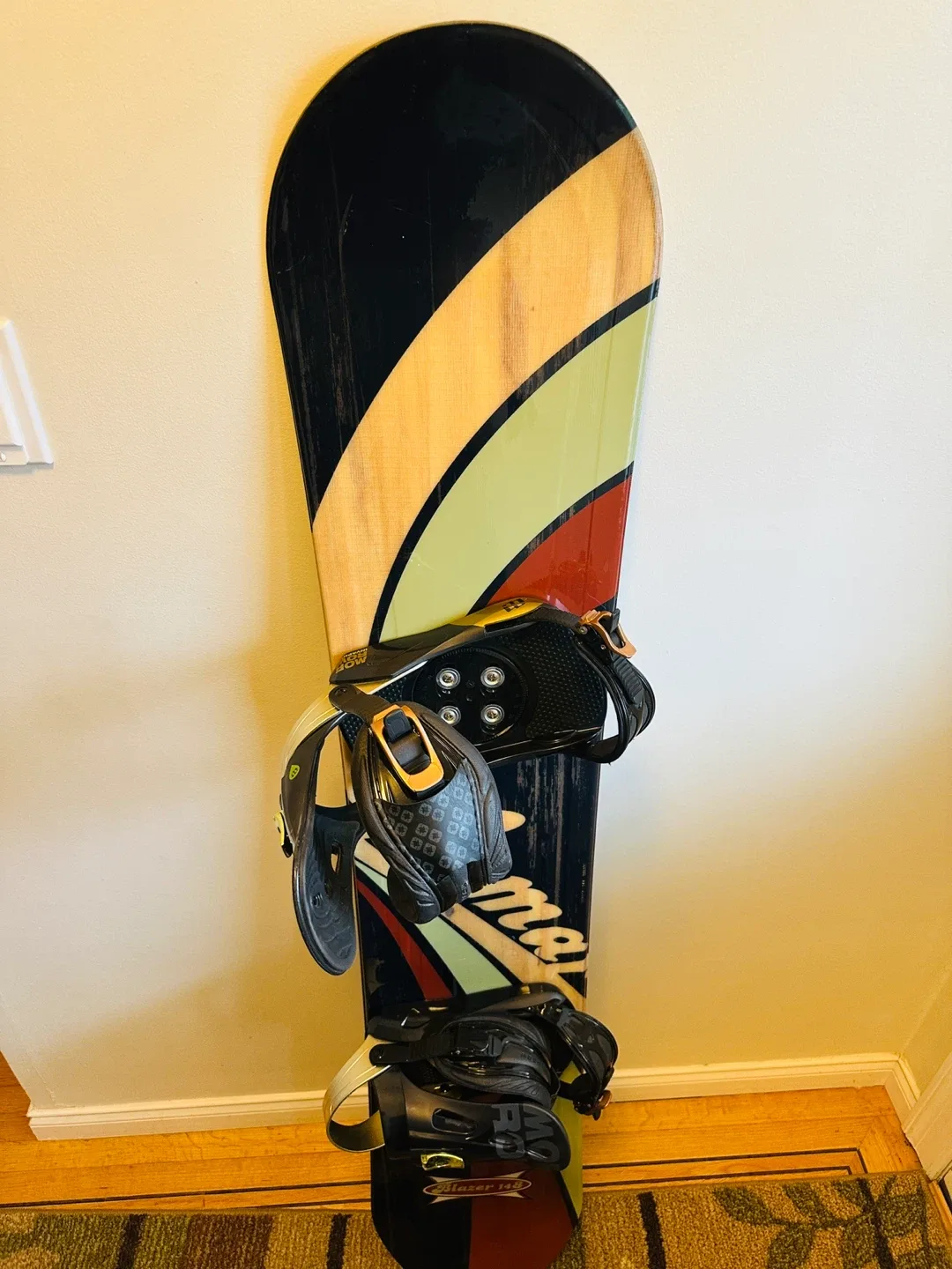 Lamar Blazer 149 snowboard with Morrow Invasion bindings image indicator(5)