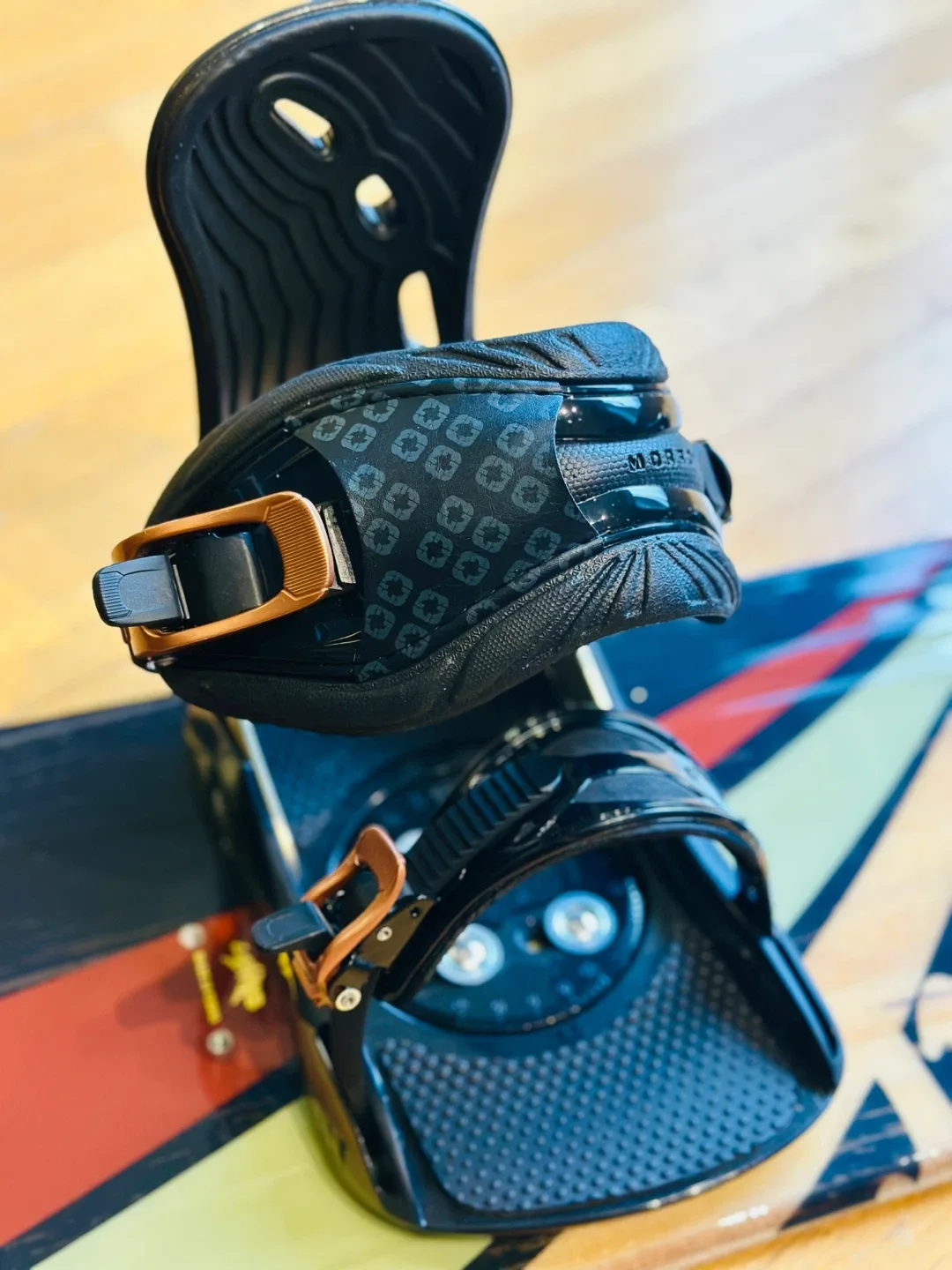Lamar Blazer 149 snowboard with Morrow Invasion bindings image indicator(4)
