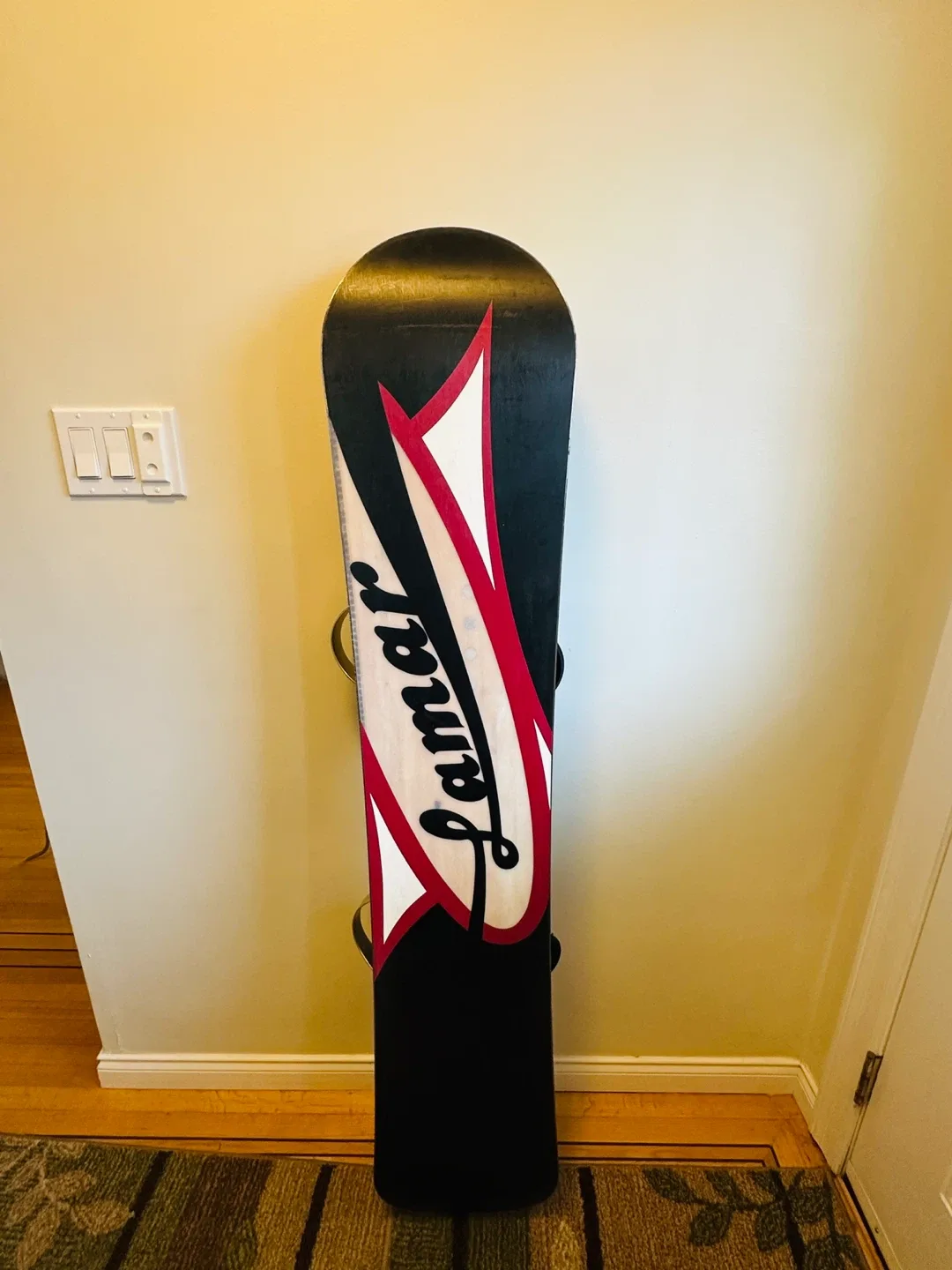 Lamar Blazer 149 snowboard with Morrow Invasion bindings image indicator(6)