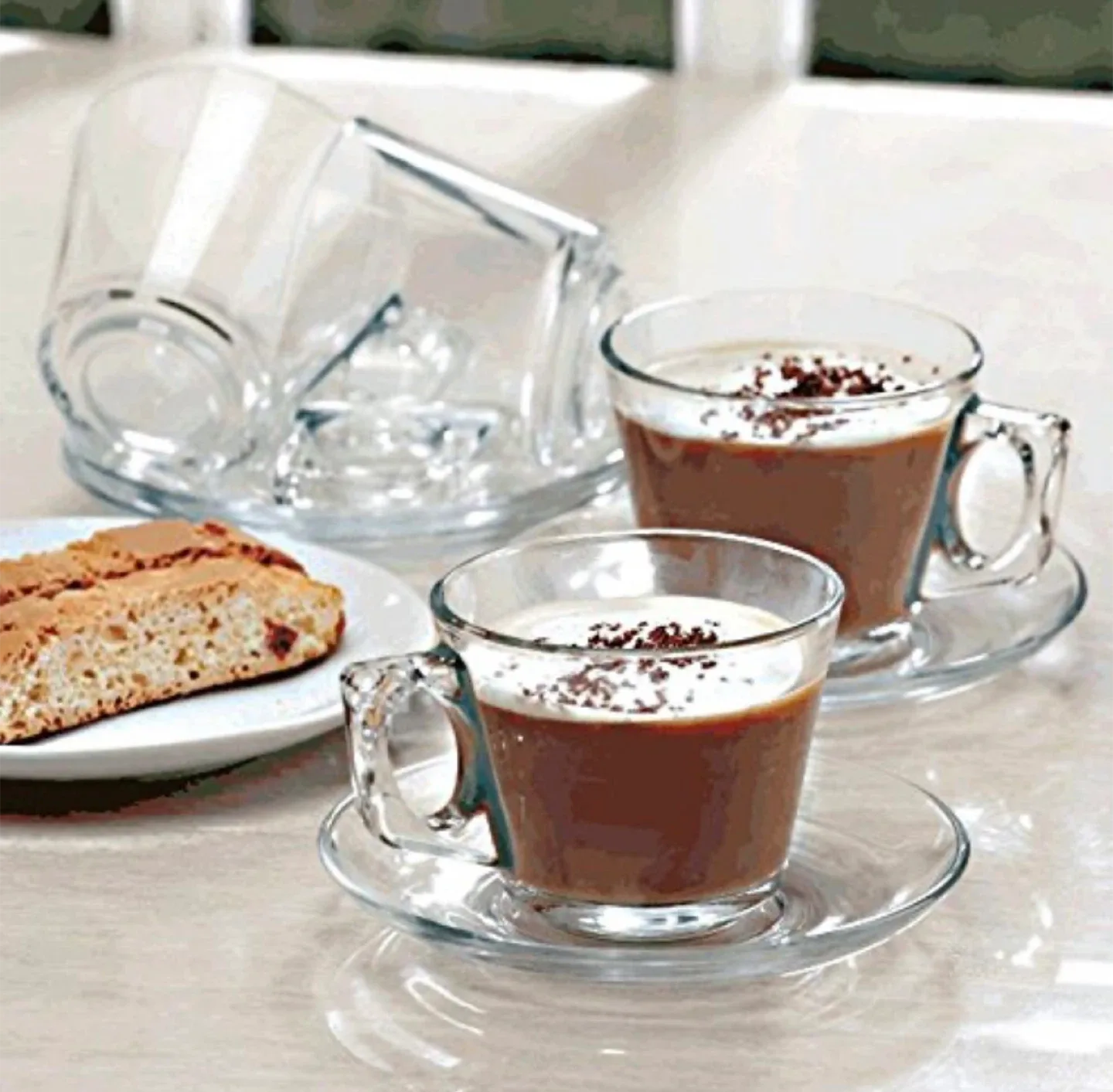 Espresso Cups and Saucers - Set of 6 image indicator(5)