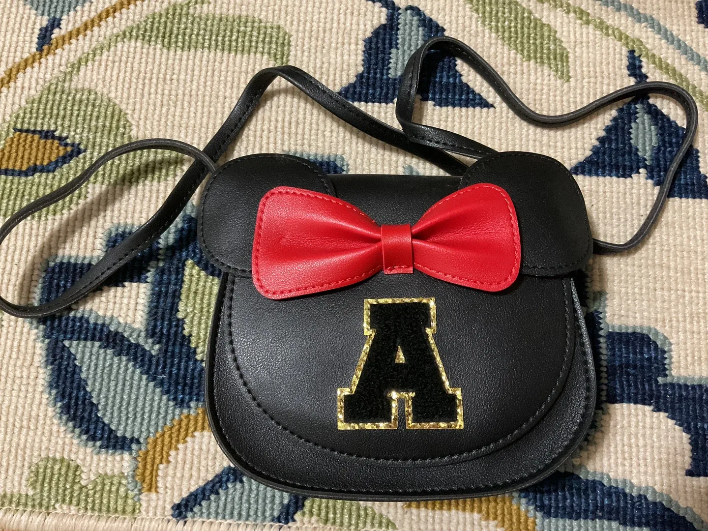 Disney Minnie Mouse Black Crossbody Bag thumbnail