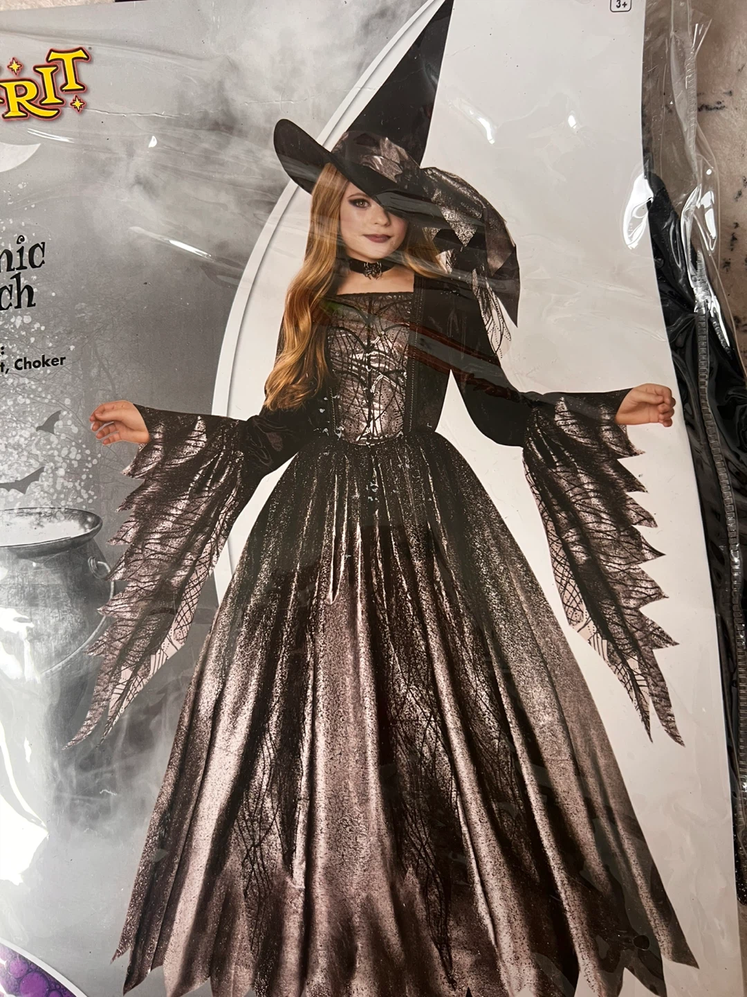 Spirit Halloween Gothic Witch Costume - Child Medium (8-10) - photo 2