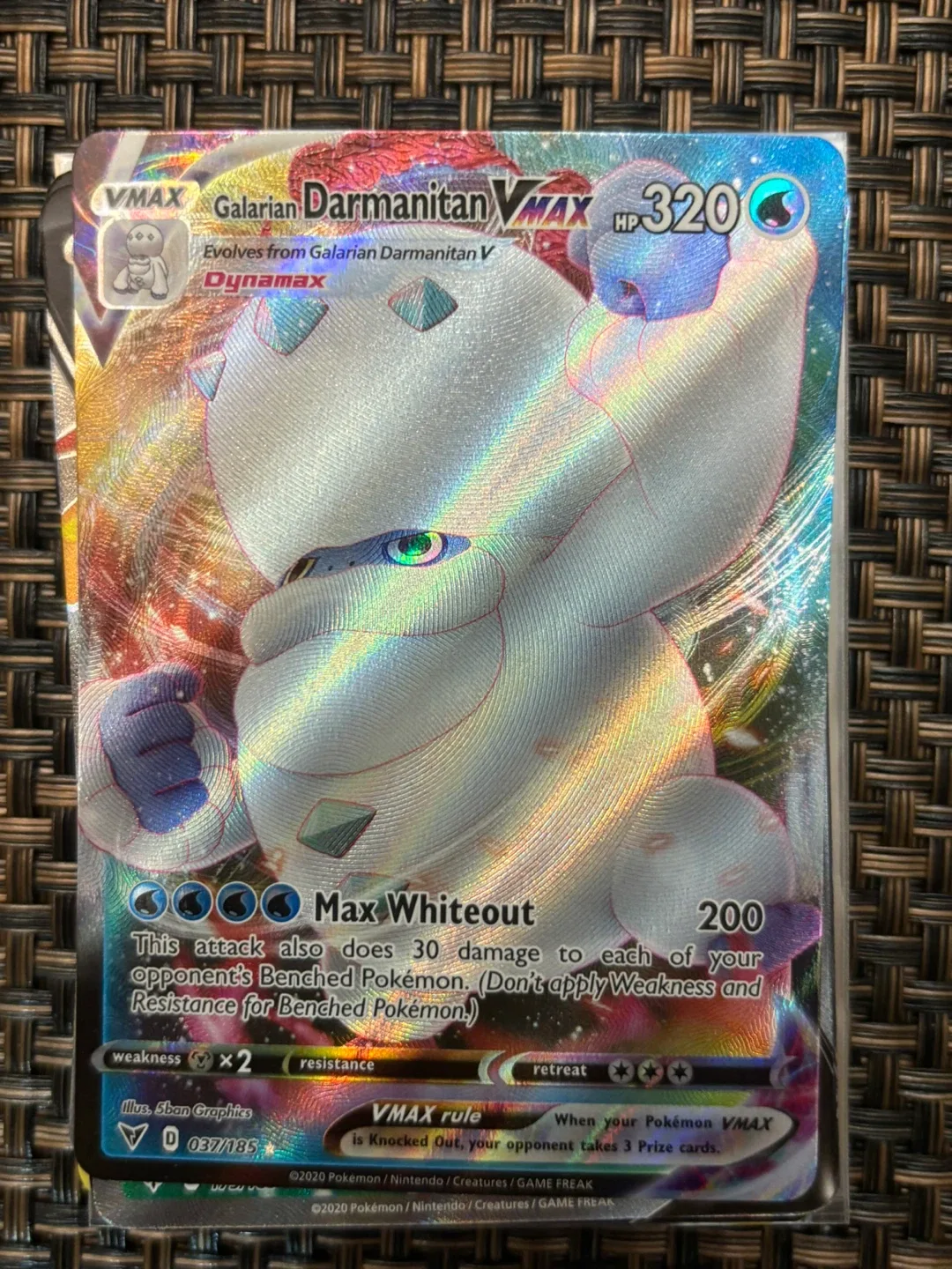 Bundle of 10x V and VMAX Pokemon cards image indicator(7)