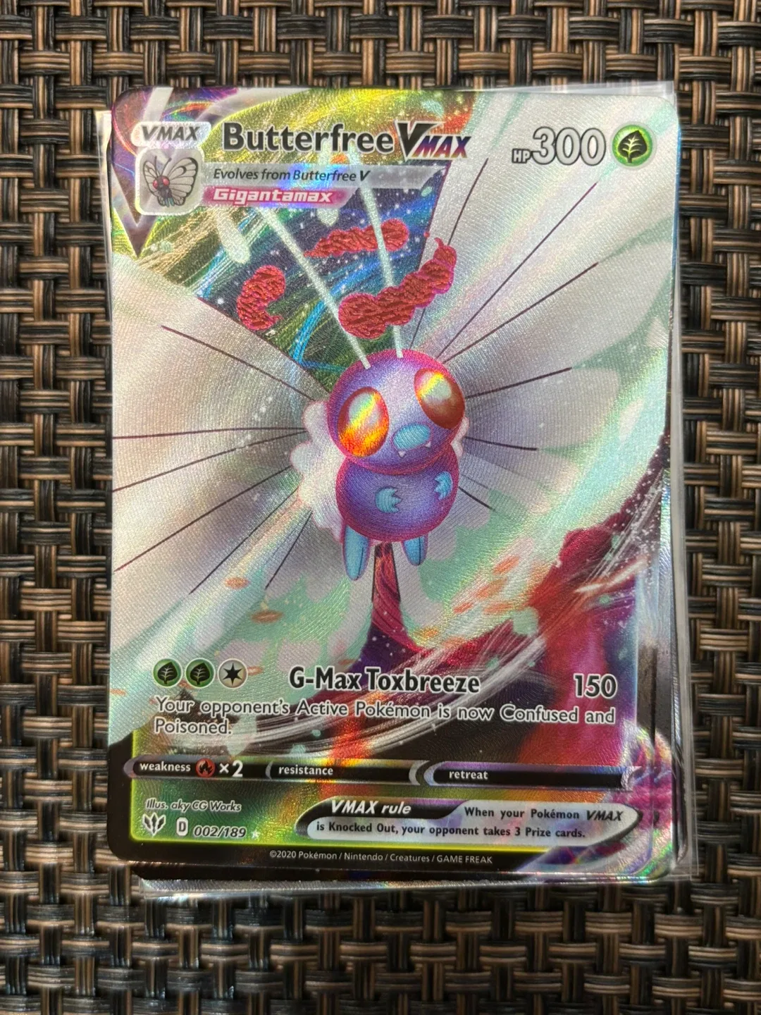 Bundle of 10x V and VMAX Pokemon cards image indicator(9)