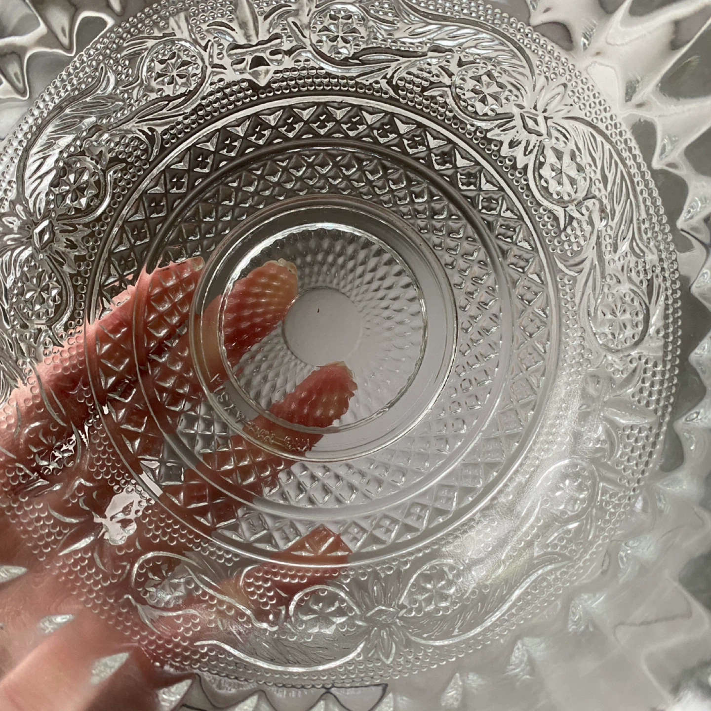 Vintage KIG 5 Piece Glass Bowl Set - photo 3